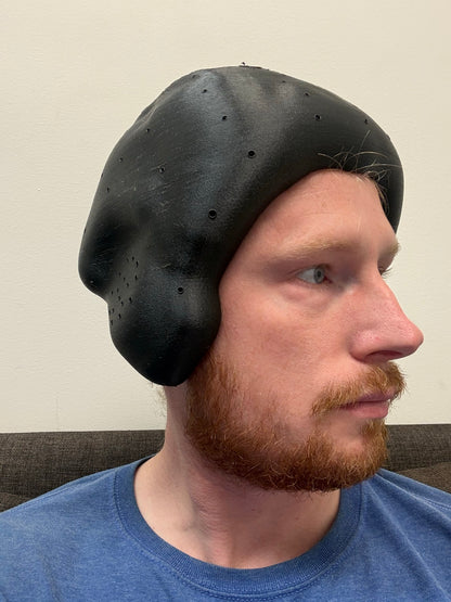 Custom hat liner for a commercial diving helmet
