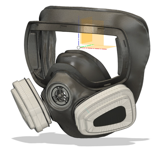 Full face respirator