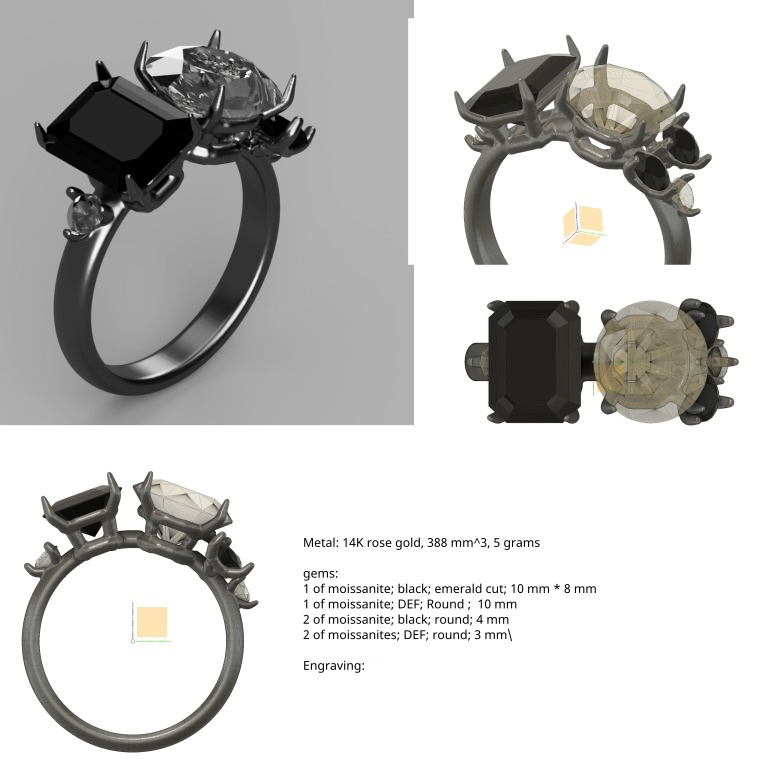Custom Designed Rings & Jewelry.